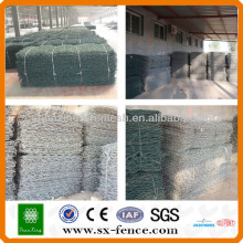 ISO9001: La fuente de la fábrica de Anping shunxing 2008 barato encajó la caja galvanizada caliente del gabion